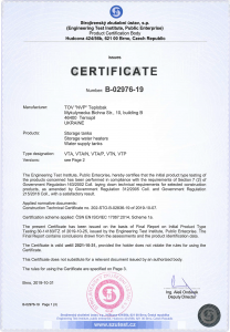 Сертифікація продукції компанії в ЄС